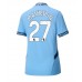 Manchester City Matheus Nunes #27 Hjemmedrakt Dame 2024-25 Korte ermer